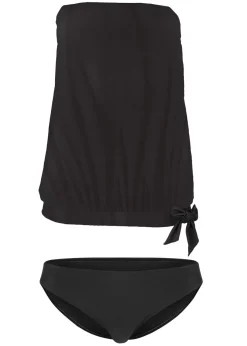 bonprix bonprix Tankini oversize con tirantes desmontables (2 piezas) Negro Best