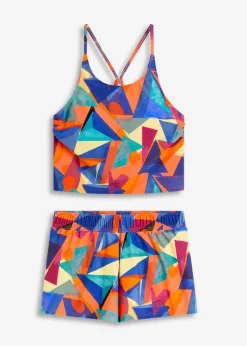 bonprix bonprix Tankini (2 piezas) con pantalón corto Multicolor Outlet