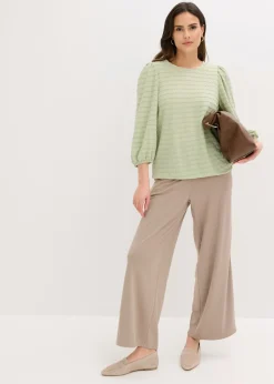 bonprix bonprix Túnica con estructura verde pálido Outlet