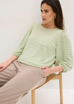 bonprix bonprix Túnica con estructura verde pálido Outlet