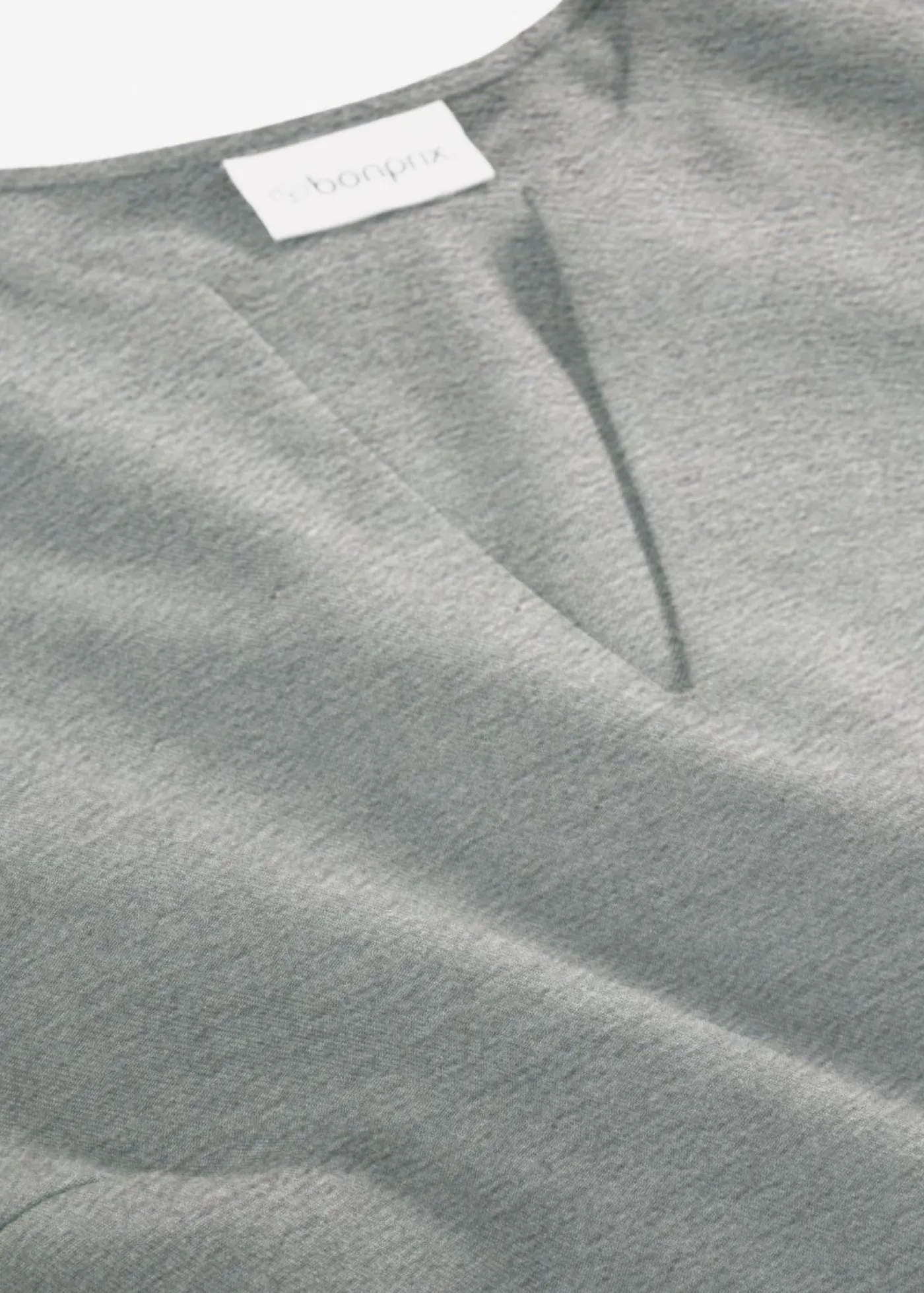 bonprix bonprix Túnica con lana Gris jaspeado Outlet