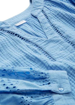bonprix bonprix Túnica de muselina ligera azul provenzal Best