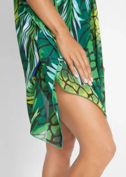 bonprix bonprix Túnica de playa. piel de serpiente verde Clearance