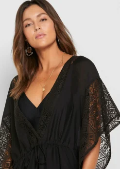 bonprix bonprix Túnica de playa Negro Online