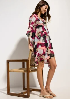 bonprix bonprix Túnica de playa oversize Baya con estampado gráfico Best