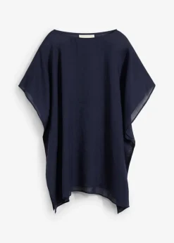 bonprix bonprix Túnica de ramio Azul marino Hot
