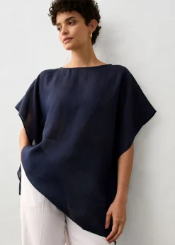 bonprix bonprix Túnica de ramio Azul marino Hot