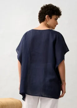 bonprix bonprix Túnica de ramio Azul marino Hot