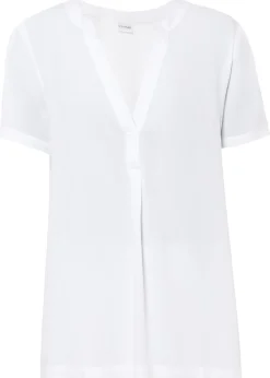bonprix bonprix Túnica larga de viscosa sostenible Blanco New