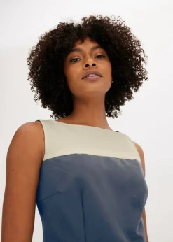 bonprix bonprix Top Azul oscuro-gris guijarro