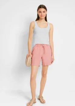 bonprix bonprix Top (2 unidades) Blanco-negro Discount