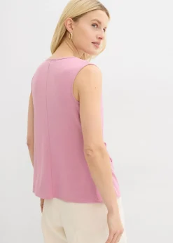 bonprix bonprix Top asimétrico Malva Clearance