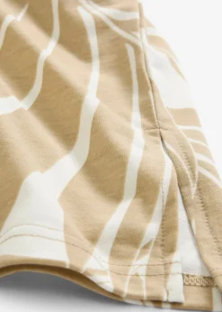 bonprix bonprix Top con aberturas laterales blanco lana-beige nuevo Outlet