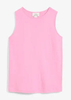 bonprix bonprix Top de algodón orgánico puro Rosa Clearance
