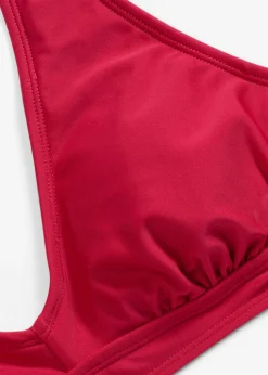 bonprix bonprix Top de bikini halter con escote en V fucsia New