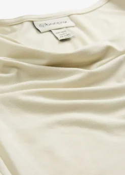 bonprix bonprix Top de mezcla de viscosa suave Crudo Online