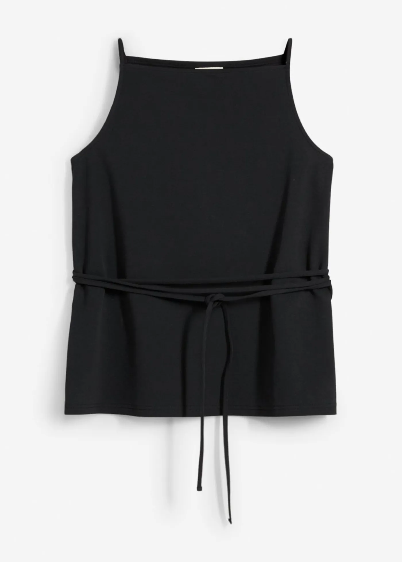 bonprix bonprix Top de piqué Negro Outlet