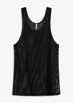 bonprix bonprix Top de playa transparente Negro Online