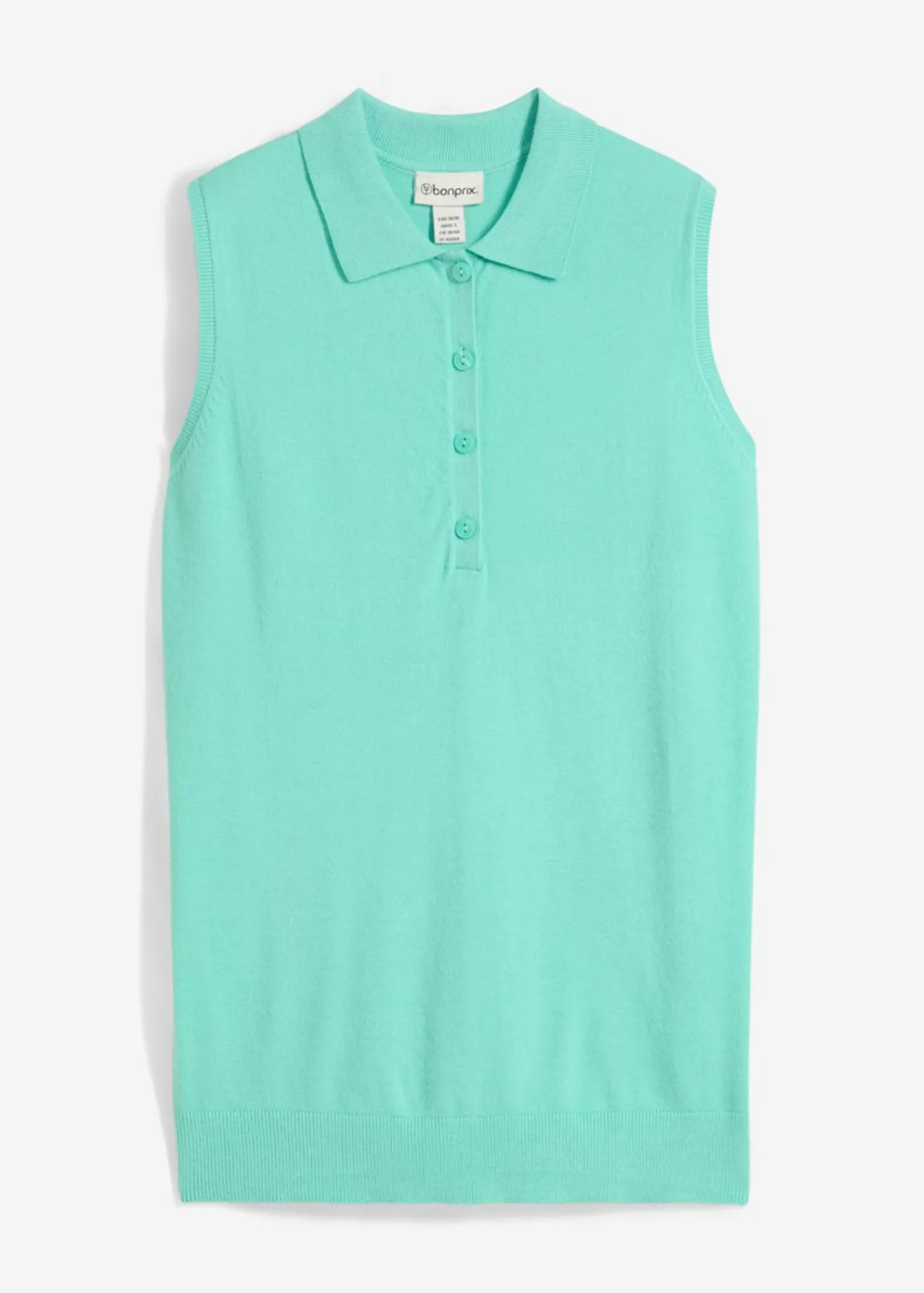 bonprix bonprix Top de punto Azul mentol Best