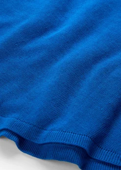 bonprix bonprix Top de punto de viscosa fina con forma abullonada Azur Online