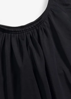 bonprix bonprix Top de tankini oversize con corte de globo Negro