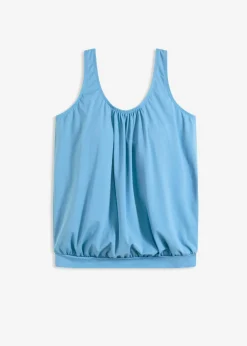 bonprix bonprix Top de tankini oversize con corte de globo Azul grisáceo Clearance