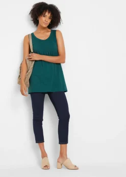 bonprix bonprix Top largo Azul petróleo Clearance