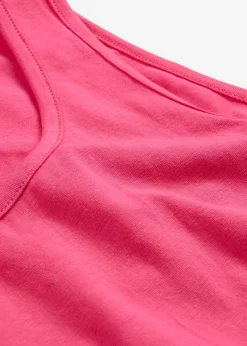 bonprix bonprix Top sin mangas elástico (2 unidades) Azul marino + fucsia Best