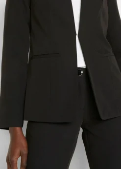 bonprix bonprix Traje con pantalón (2 piezas) Negro Online