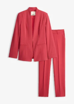 bonprix bonprix Traje con pantalón (2 piezas) Cereza Outlet