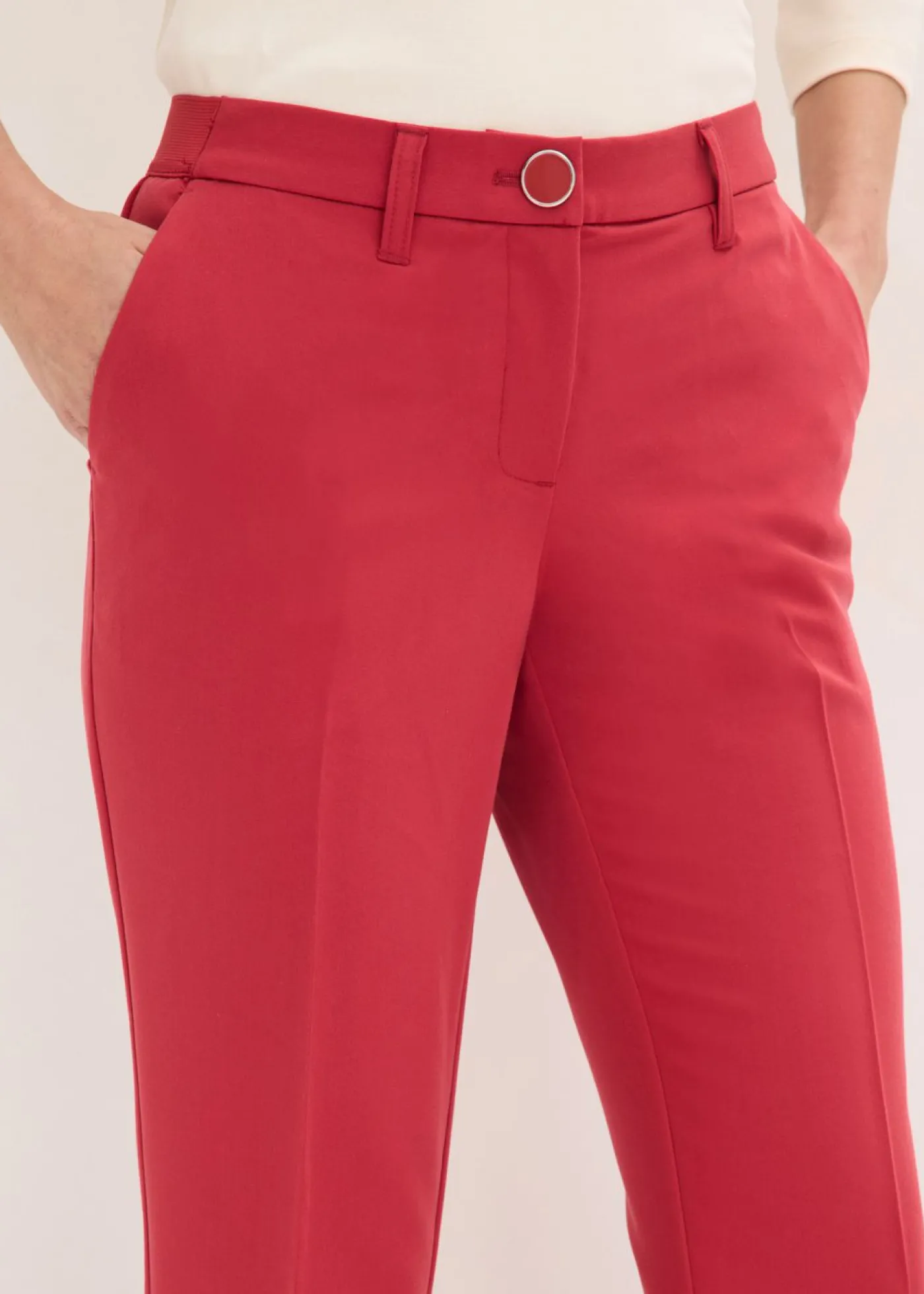 bonprix bonprix Traje con pantalón (2 piezas) Cereza Outlet