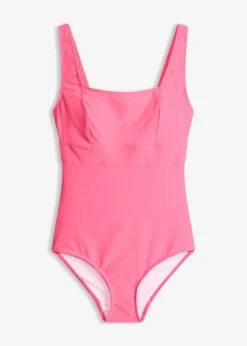 bonprix bonprix Traje de baño con efecto moldeador medio con escote cuadrado Baya Online