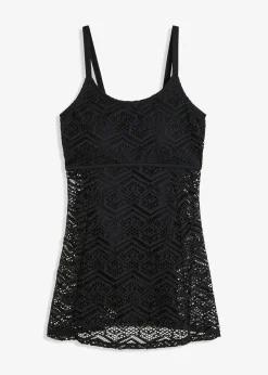 bonprix bonprix Traje de baño con encaje Negro Sale