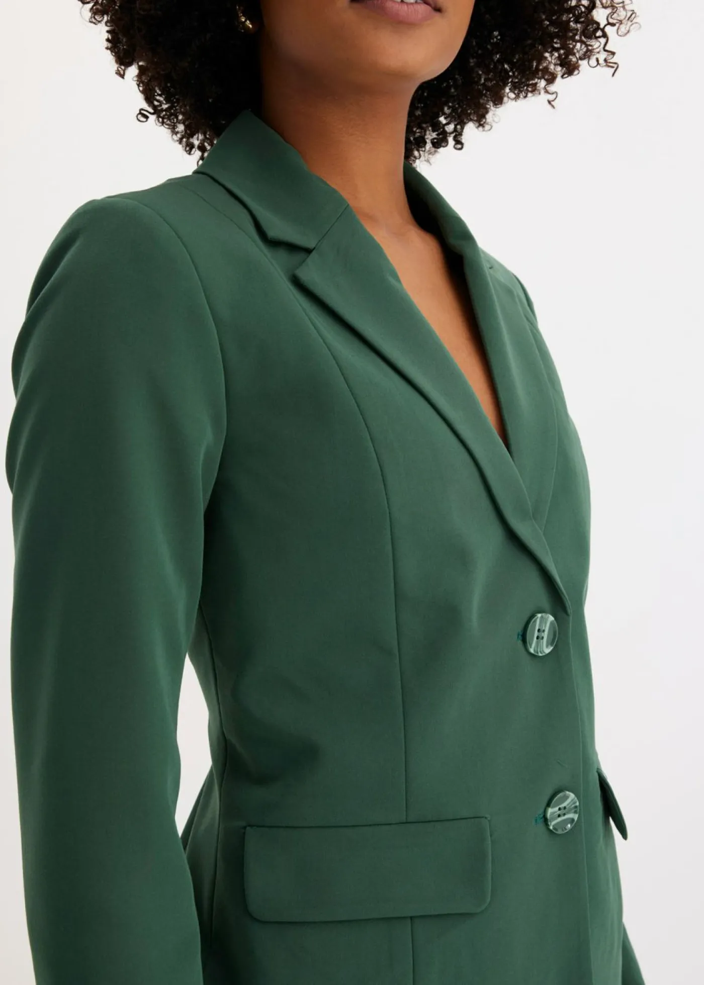 bonprix bonprix Traje de pantalón (2 piezas) verde sombra New