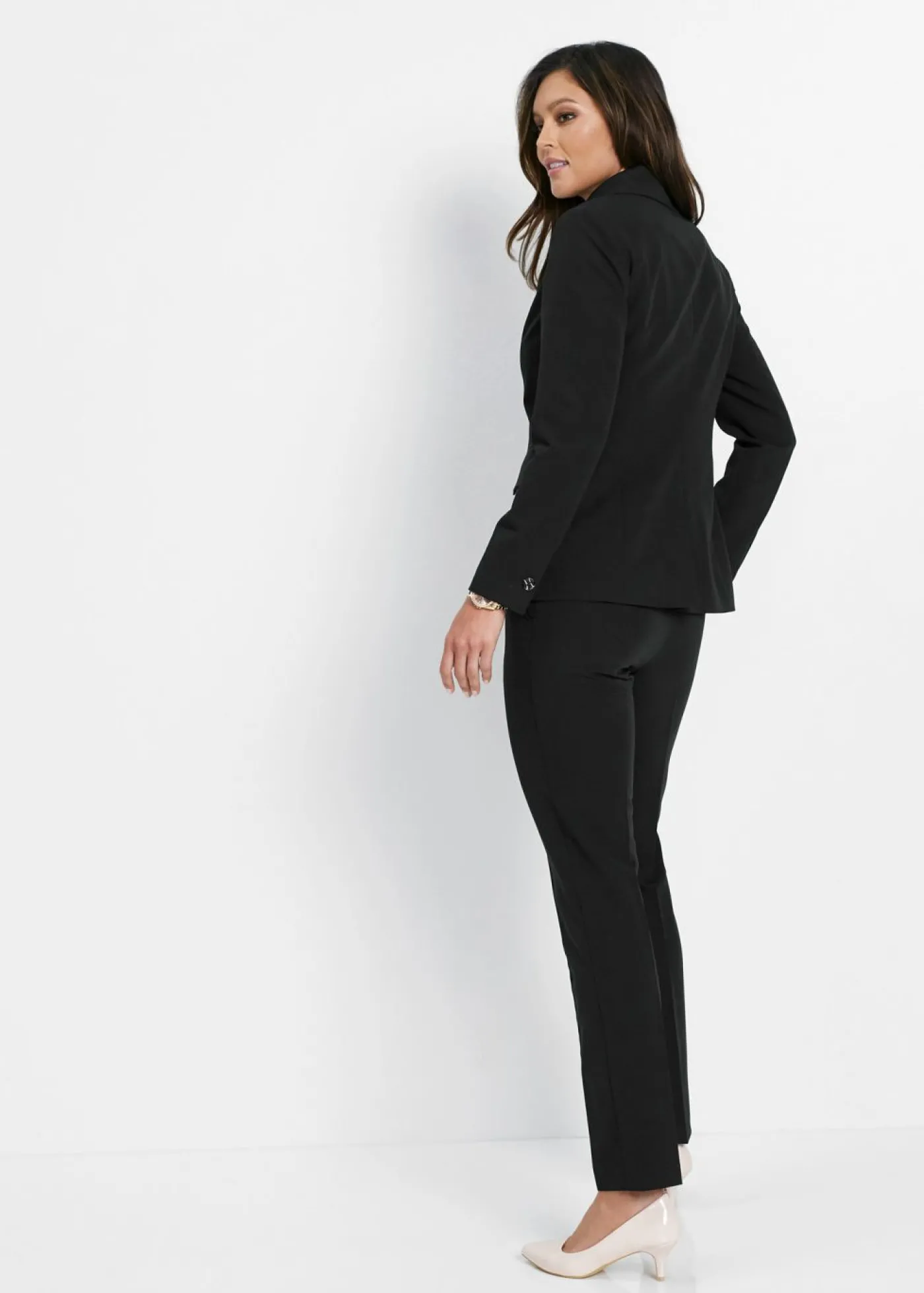 bonprix bonprix Traje de pantalón (2 piezas) Negro Best