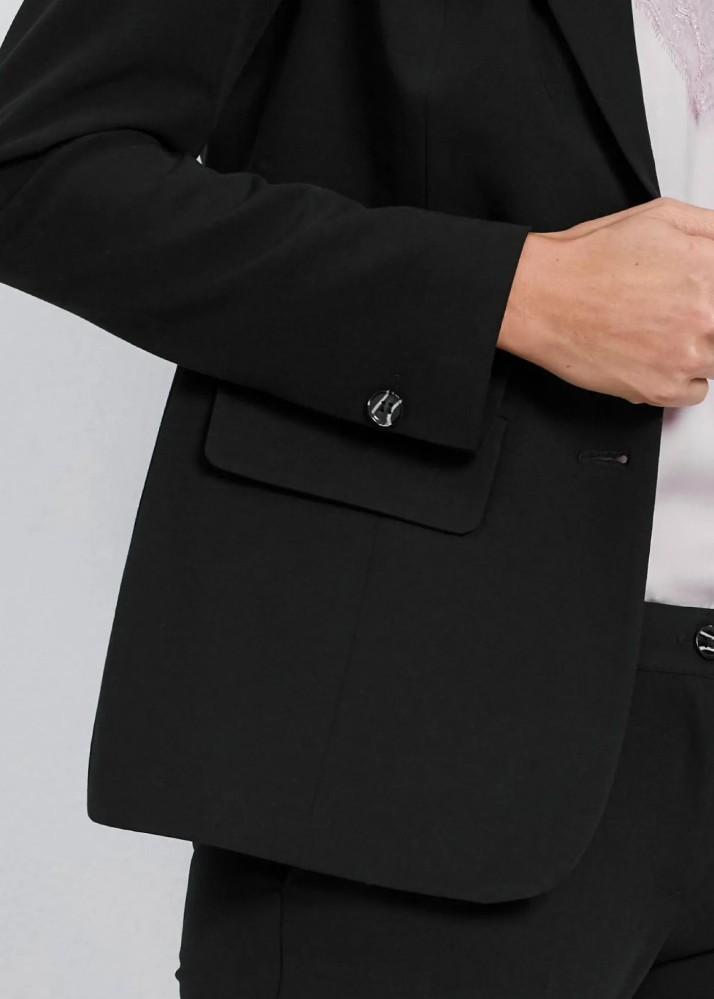bonprix bonprix Traje de pantalón (2 piezas) Negro Best
