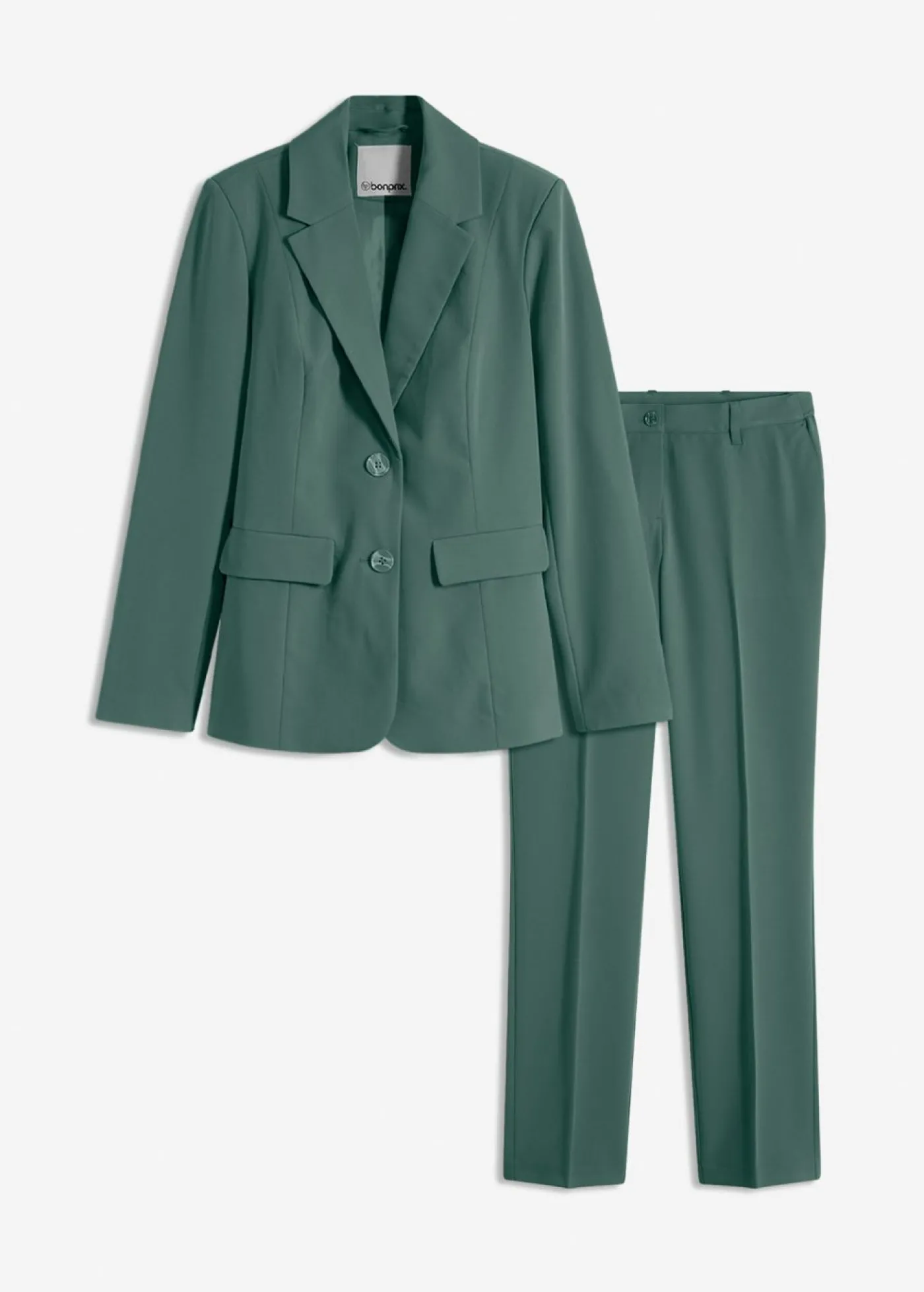 bonprix bonprix Traje de pantalón (2 piezas) verde sombra Clearance