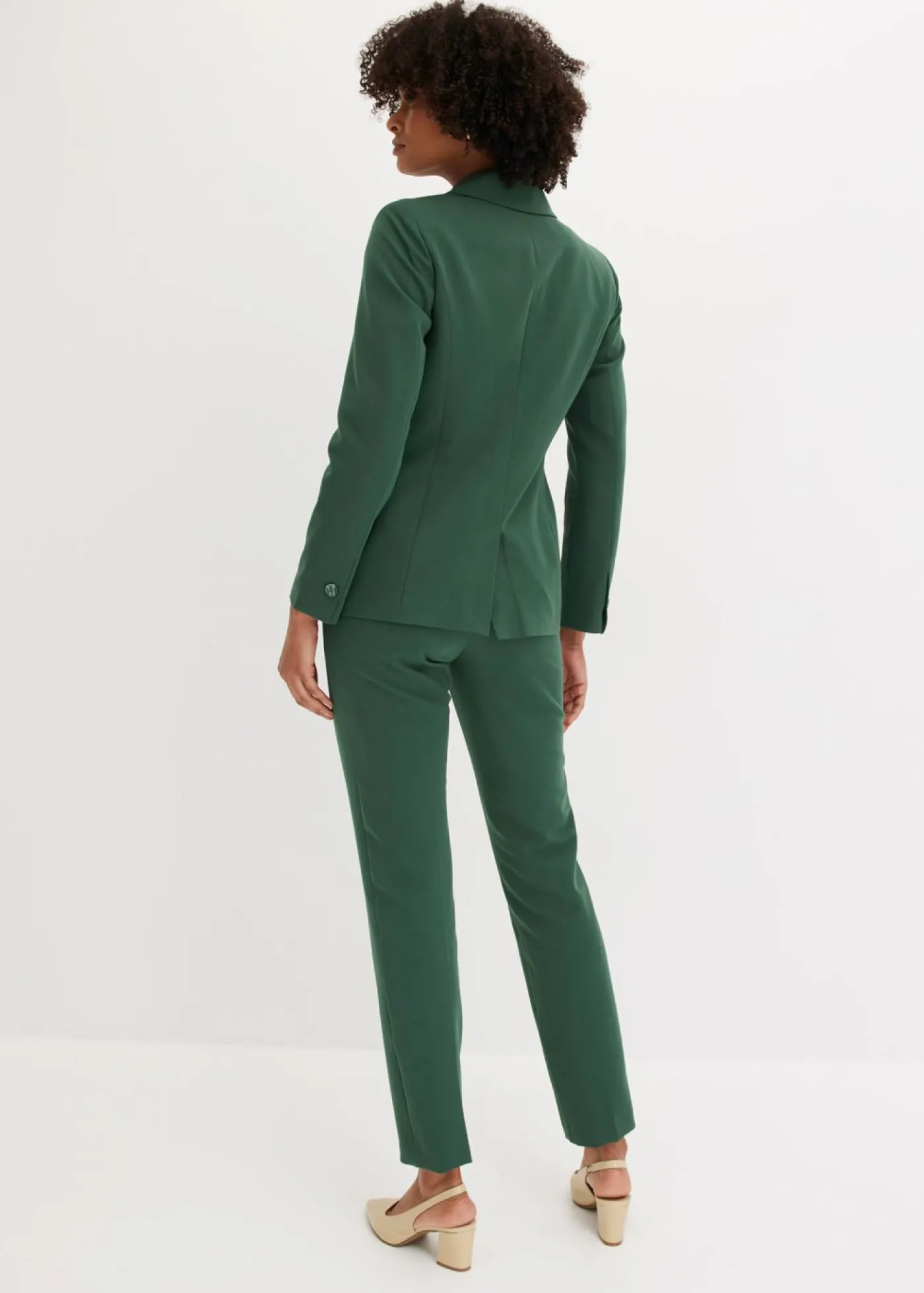 bonprix bonprix Traje de pantalón (2 piezas) verde sombra Clearance