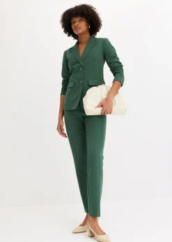 bonprix bonprix Traje de pantalón (2 piezas) verde sombra Clearance
