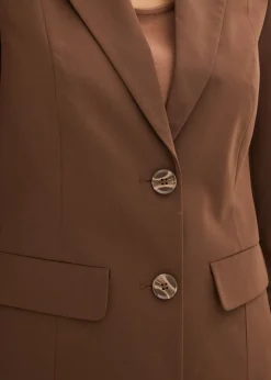 bonprix bonprix Traje de pantalón (2 piezas) marrón Outlet