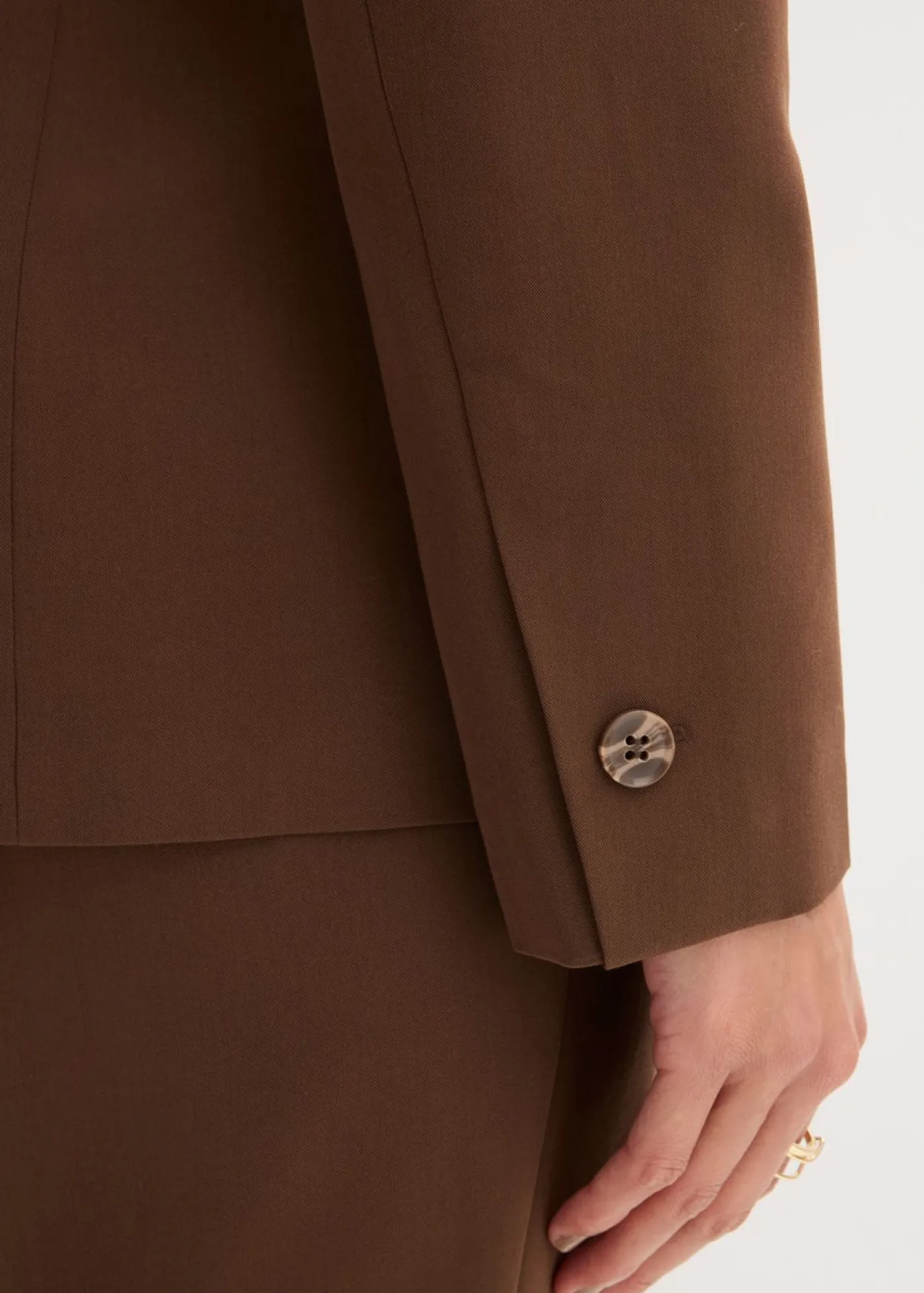 bonprix bonprix Traje de pantalón (2 piezas) marrón Outlet