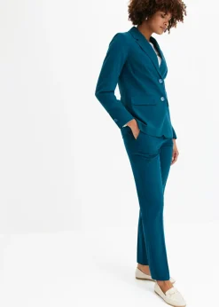 bonprix bonprix Traje de pantalón (2 piezas) Petróleo azul Outlet