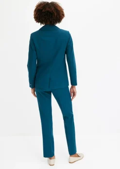 bonprix bonprix Traje de pantalón (2 piezas) Petróleo azul Outlet
