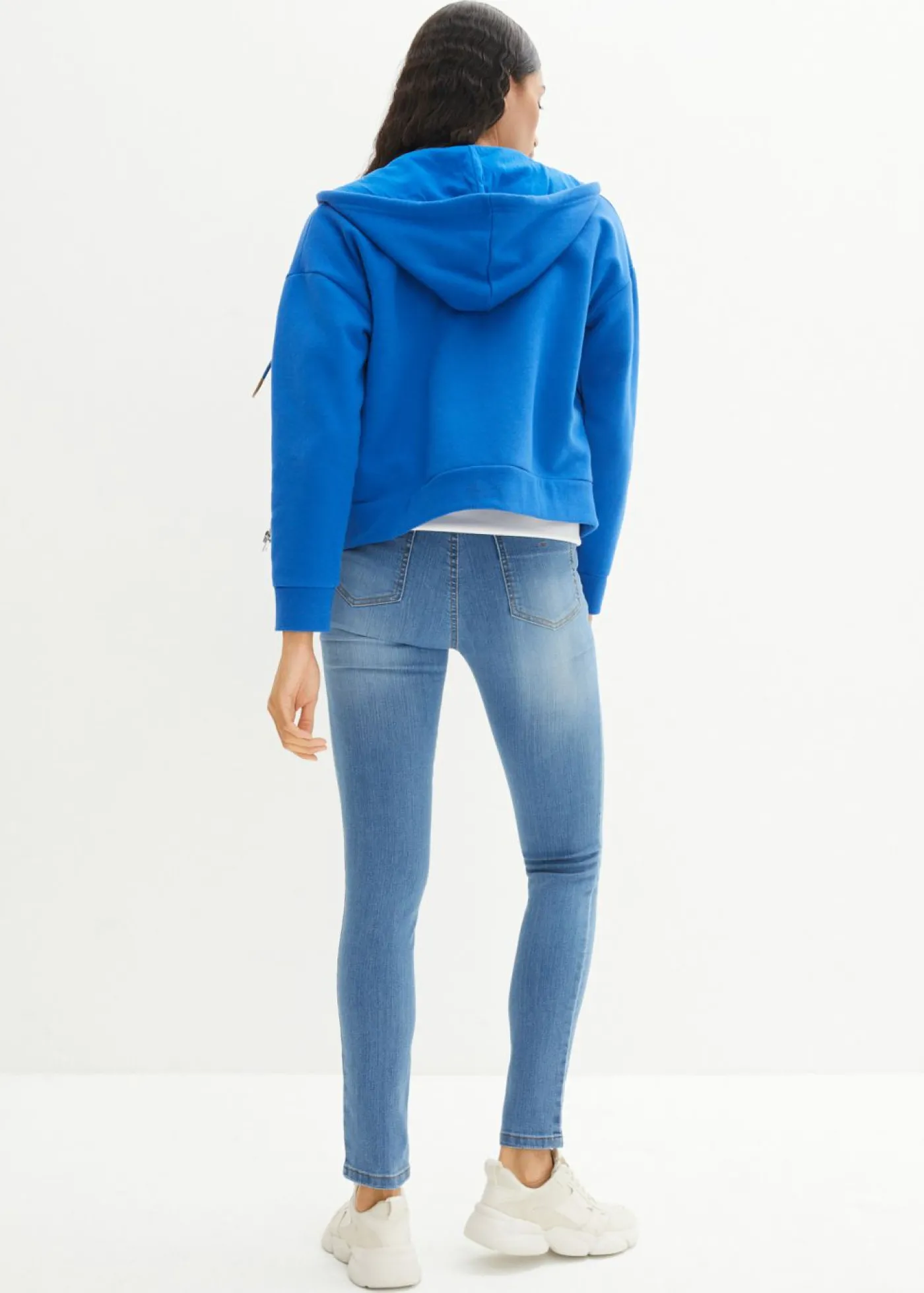 bonprix bonprix Treggings elásticos y cómodos azul medio denim usado Best