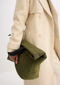 bonprix bonprix Trenca con aspecto de lana gris guijarro Outlet