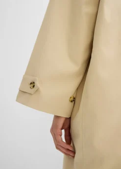 bonprix bonprix Trenca en corte A Beige verdoso Online