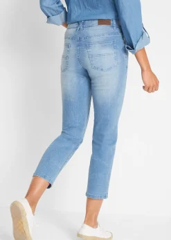 bonprix bonprix Vaquero soft 7/8 azul claro denim usado Discount