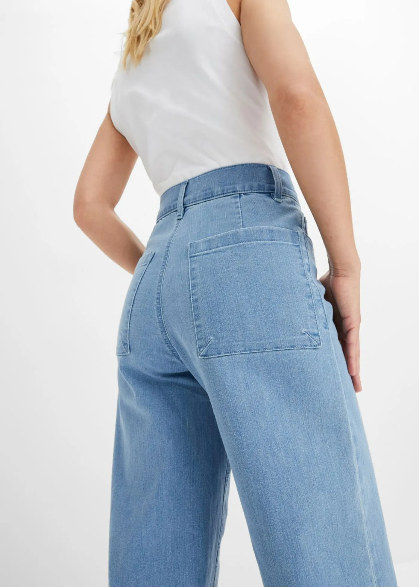bonprix bonprix Vaqueros azul claro denim usado Online