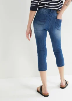 bonprix bonprix Vaqueros 3/4 azul piedra+azul oscuro denim usado Best