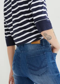 bonprix bonprix Vaqueros 3/4 azul piedra+azul oscuro denim usado Best